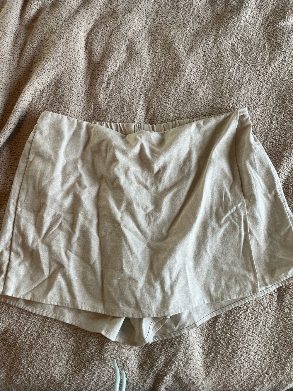 Old Navy Light Beige Skort - Neutral Taupe